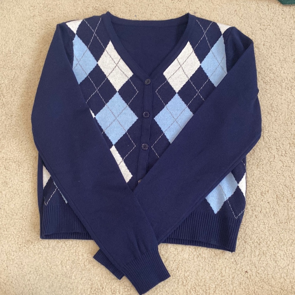 SHEIN Blue cardigan